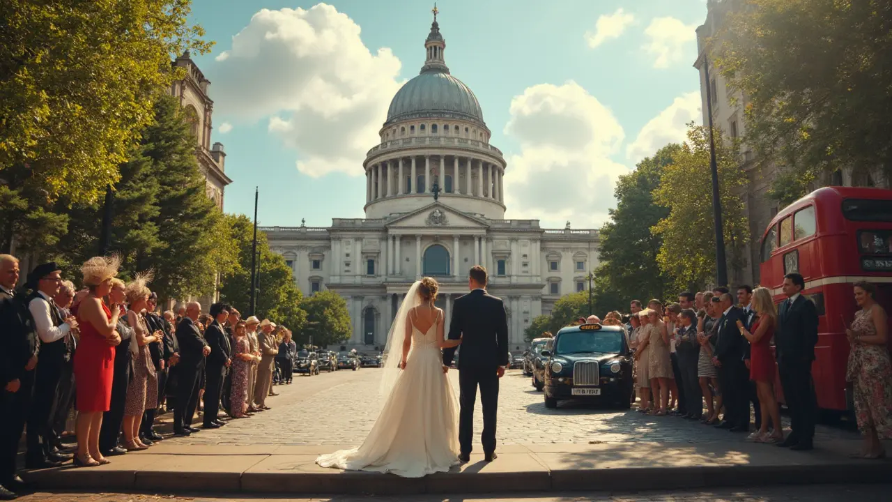London Weddings at St. Paul’s Cathedral: Where Tradition Meets Royalty