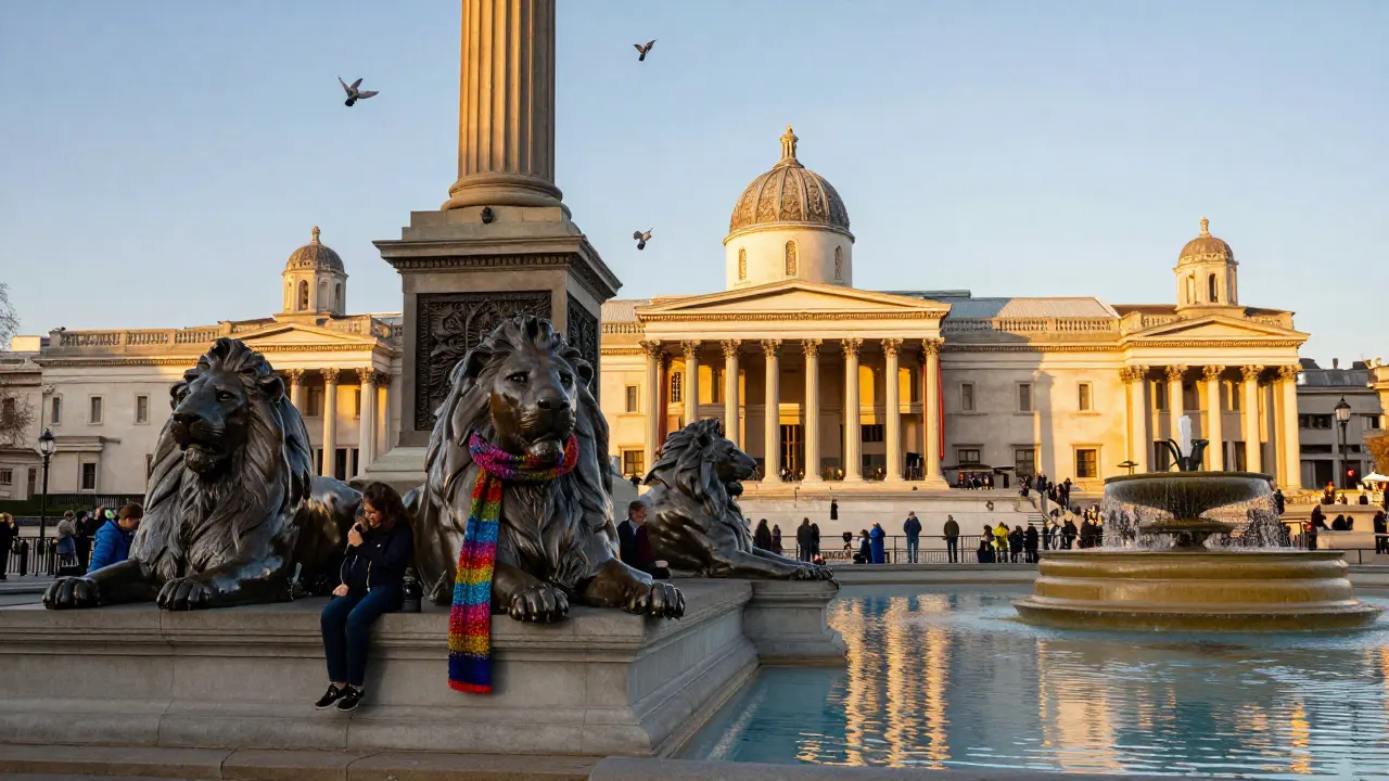 Art and Architecture: A Guide to Trafalgar Square's Treasures in London